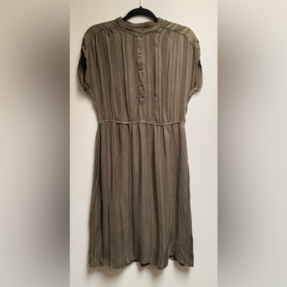 Bridge & Burn Lorane Dress in Olive Green Medium